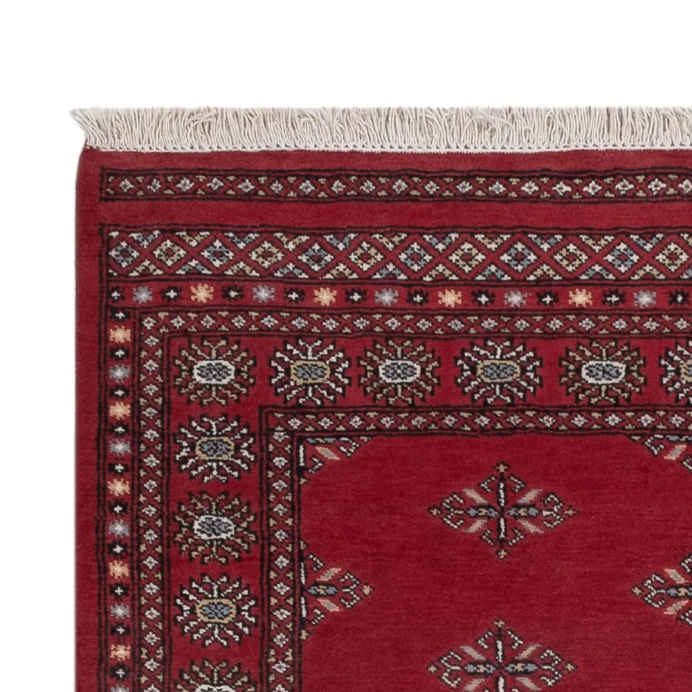 Pakistan teppe - 217 x 139 cm - rød