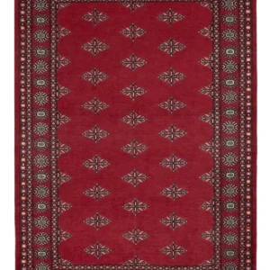Pakistan teppe - 217 x 139 cm - rød