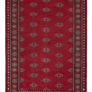 Pakistan teppe - 218 x 140 cm - rød