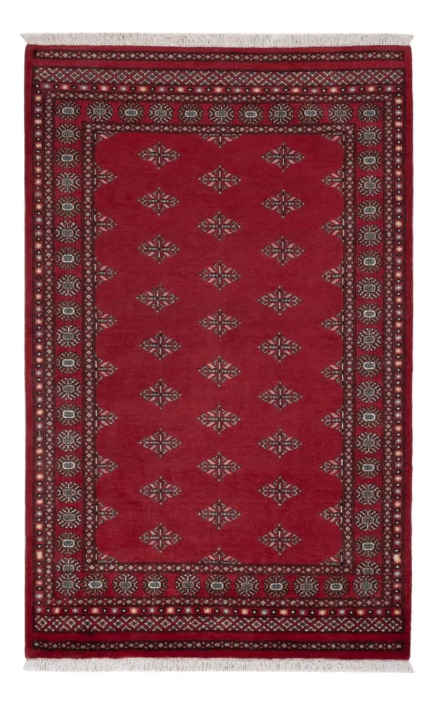 Pakistan teppe - 218 x 140 cm - rød