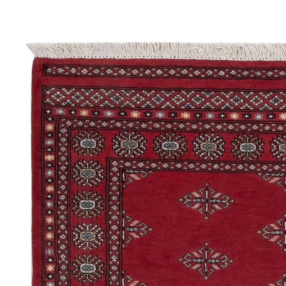 Pakistan teppe - 218 x 140 cm - rød