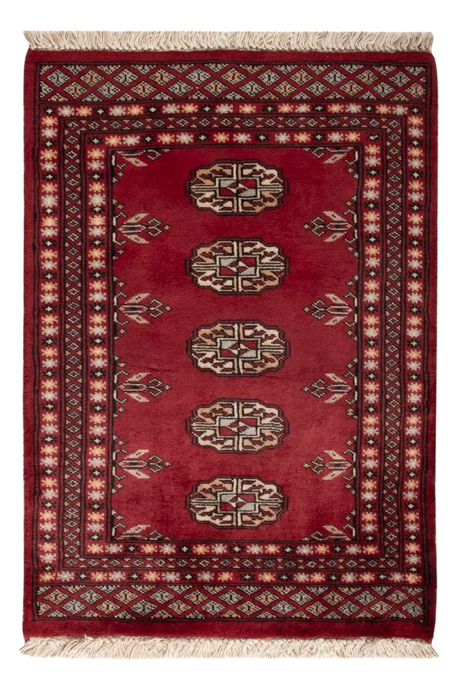 Pakistan teppe - 88 x 64 cm - rød