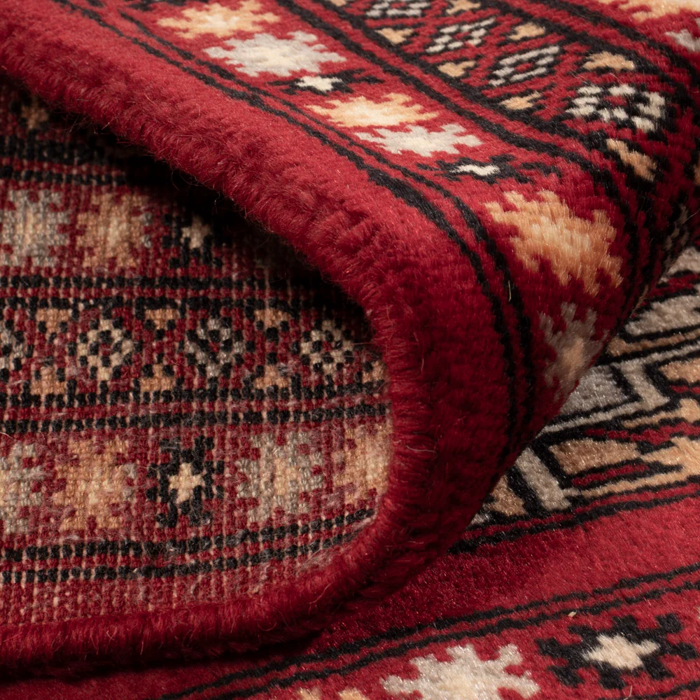 Pakistan teppe - 88 x 64 cm - rød