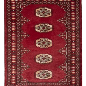 Pakistan teppe - 89 x 62 cm - rød