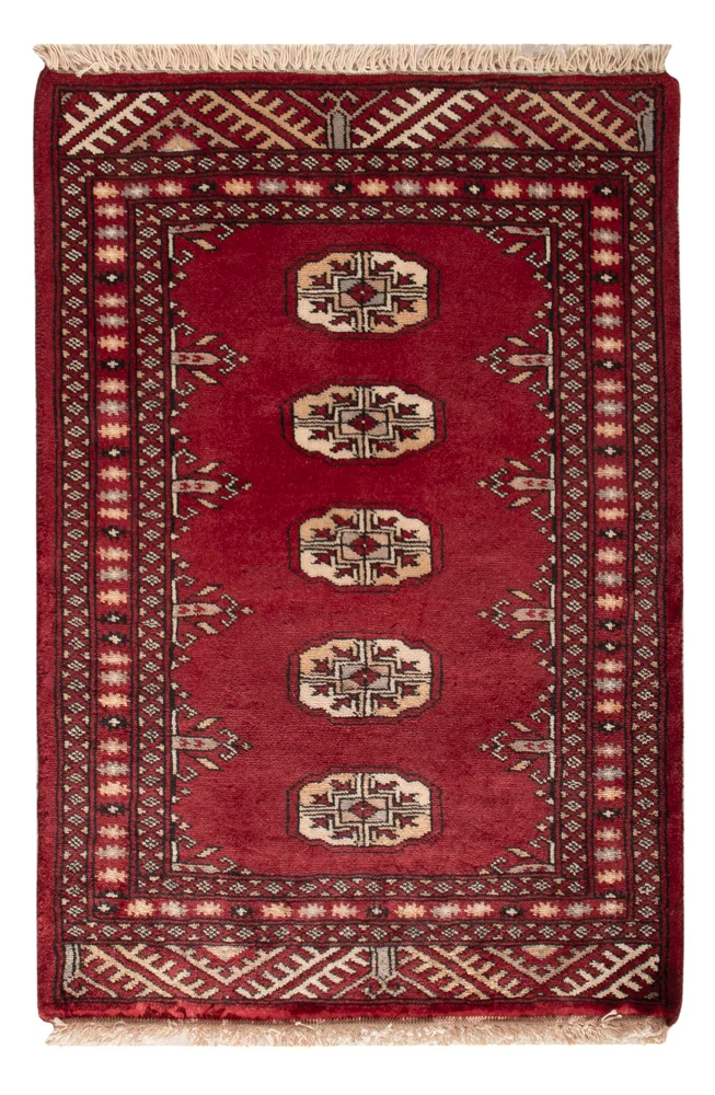 Pakistan teppe - 89 x 62 cm - rød