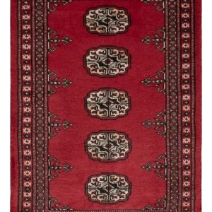 Pakistan teppe - 95 x 62 cm - rød