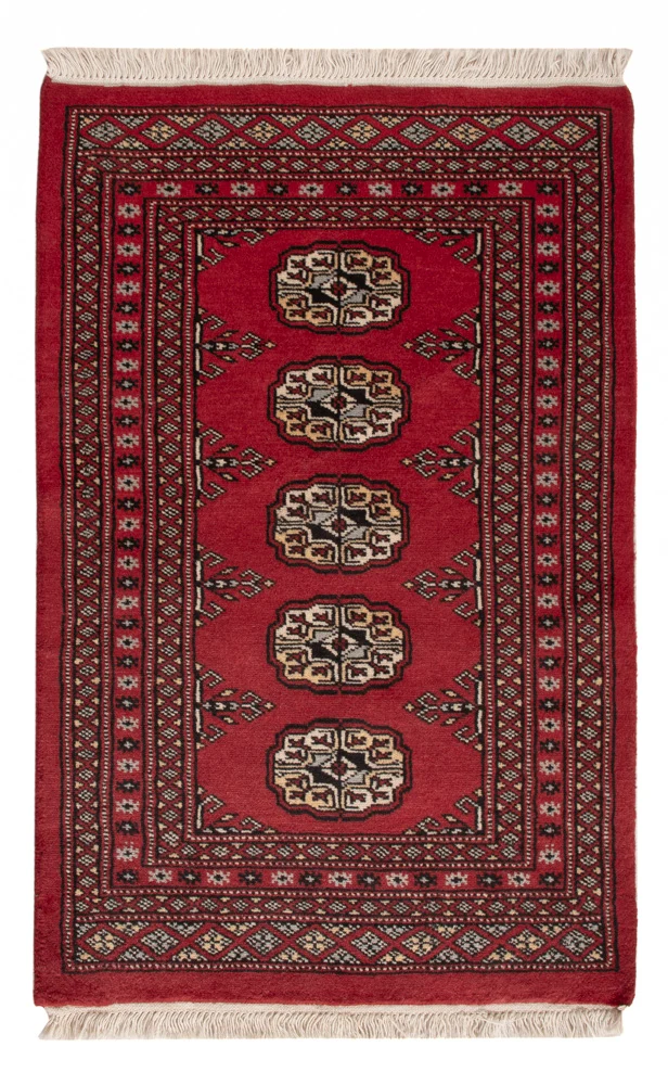 Pakistan teppe - 93 x 61 cm - rød