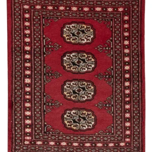 Pakistan teppe - 84 x 63 cm - rød