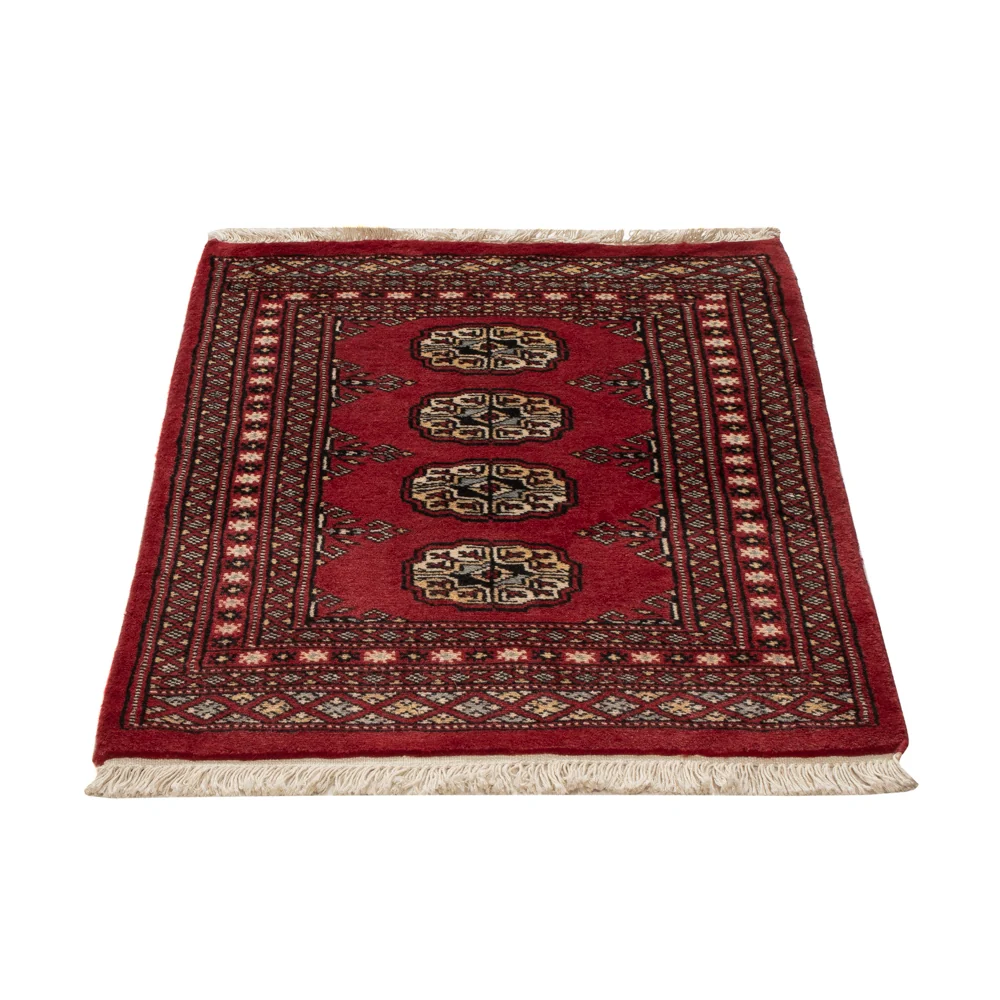 Pakistan teppe - 84 x 63 cm - rød
