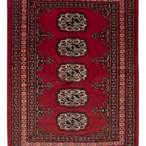 Pakistan teppe - 89 x 61 cm - rød