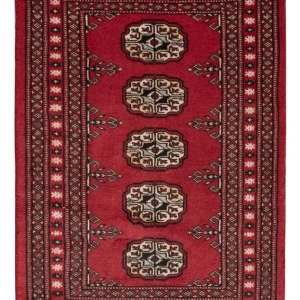 Pakistan teppe - 95 x 61 cm - rød