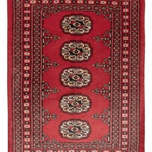 Pakistan teppe - 92 x 64 cm - rød