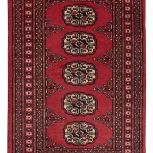 Pakistan teppe - 95 x 60 cm - rød