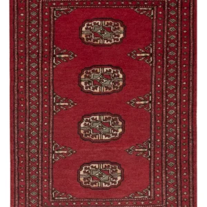Pakistan teppe - 93 x 61 cm - rød