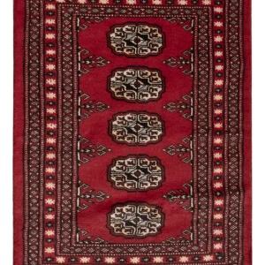 Pakistan teppe - 93 x 61 cm - rød
