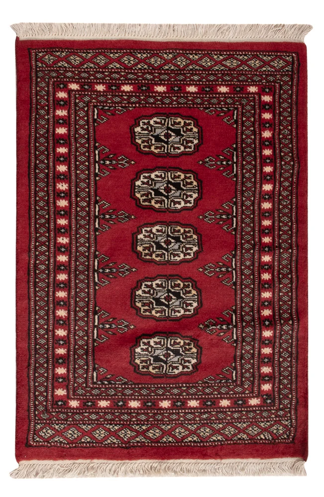 Pakistan teppe - 93 x 61 cm - rød