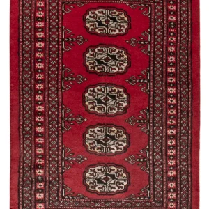 Pakistan teppe - 95 x 62 cm - rød