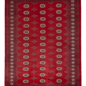Pakistan teppe - 235 x 165 cm - rød