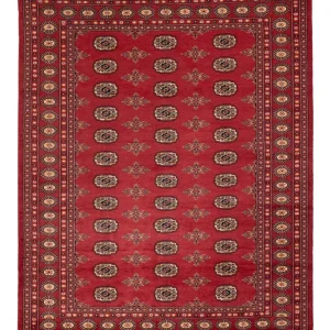 Pakistan teppe - 241 x 173 cm - rød