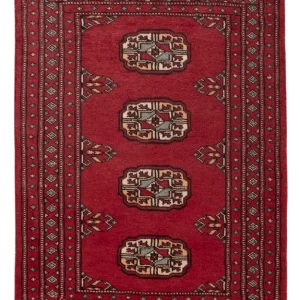Pakistan teppe - 99 x 61 cm - rød