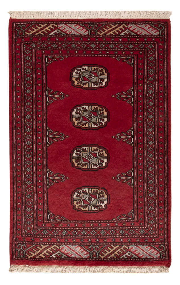 Pakistan teppe - 97 x 63 cm - rød