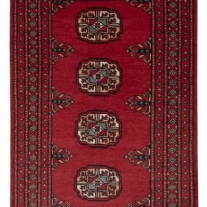 Pakistan teppe - 99 x 62 cm - rød