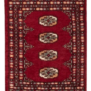 Pakistan teppe - 88 x 60 cm - rød