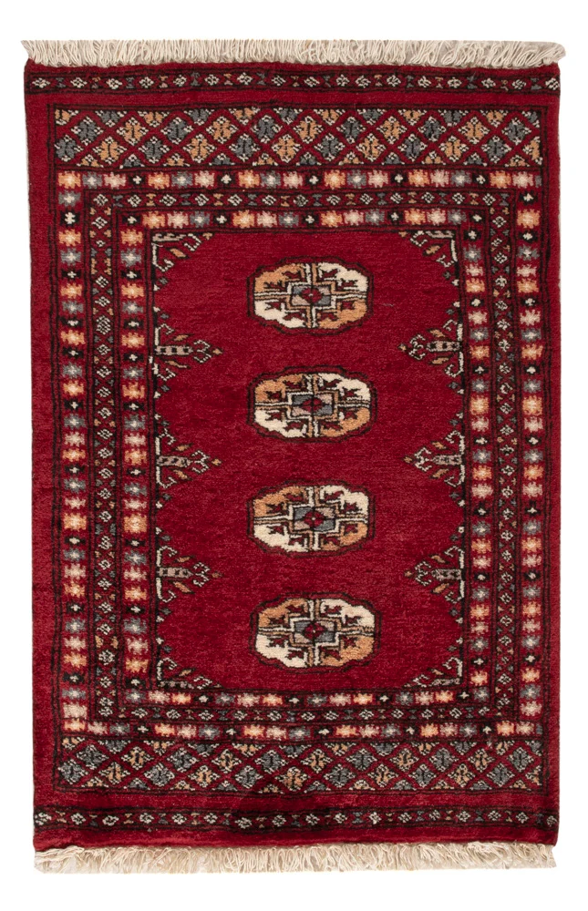 Pakistan teppe - 88 x 60 cm - rød