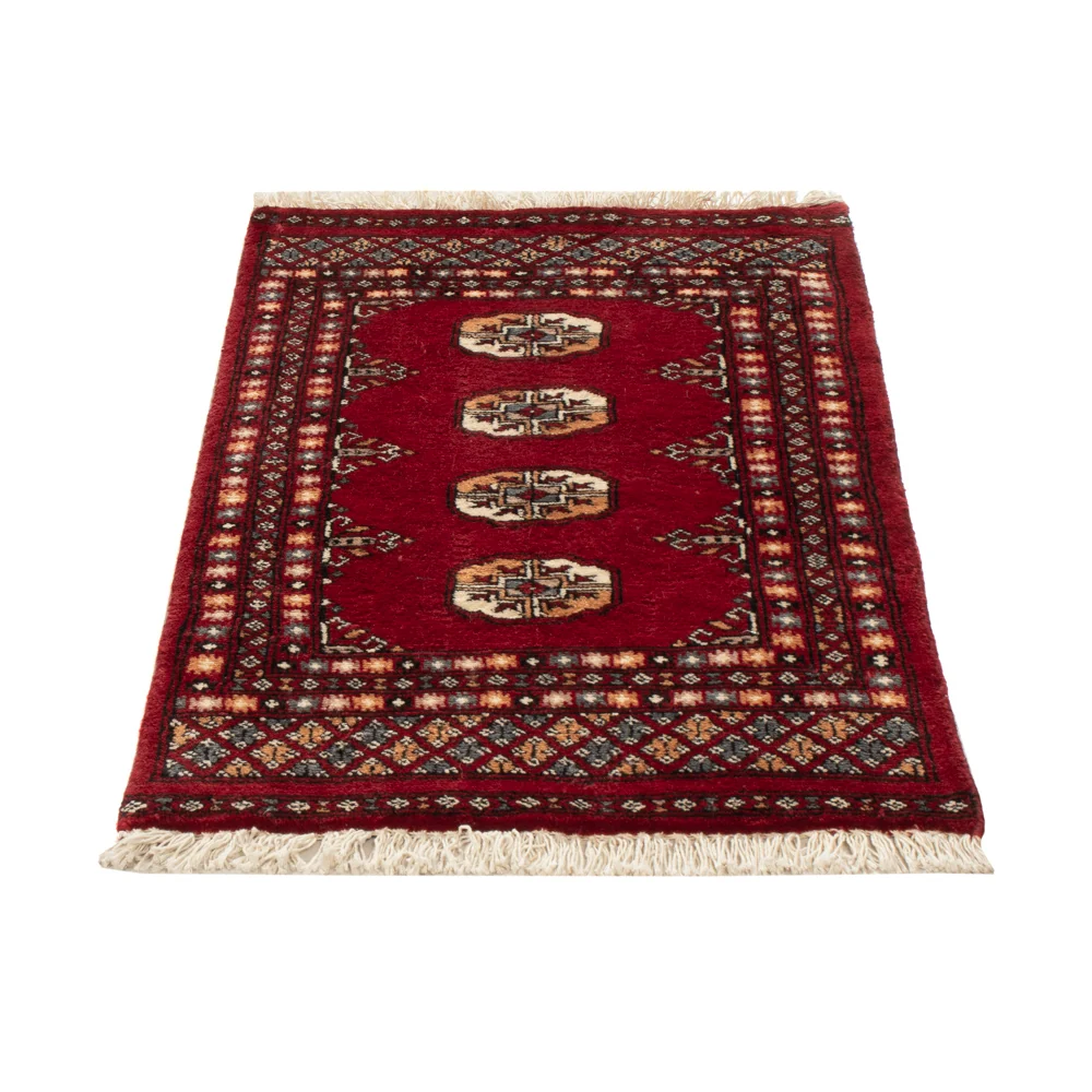Pakistan teppe - 88 x 60 cm - rød
