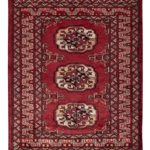 Pakistan teppe - 90 x 64 cm - rød