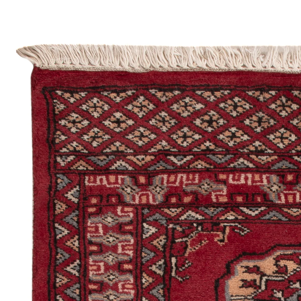 Pakistan teppe - 90 x 64 cm - rød