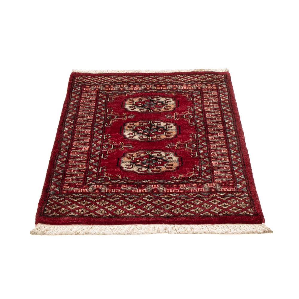 Pakistan teppe - 90 x 64 cm - rød
