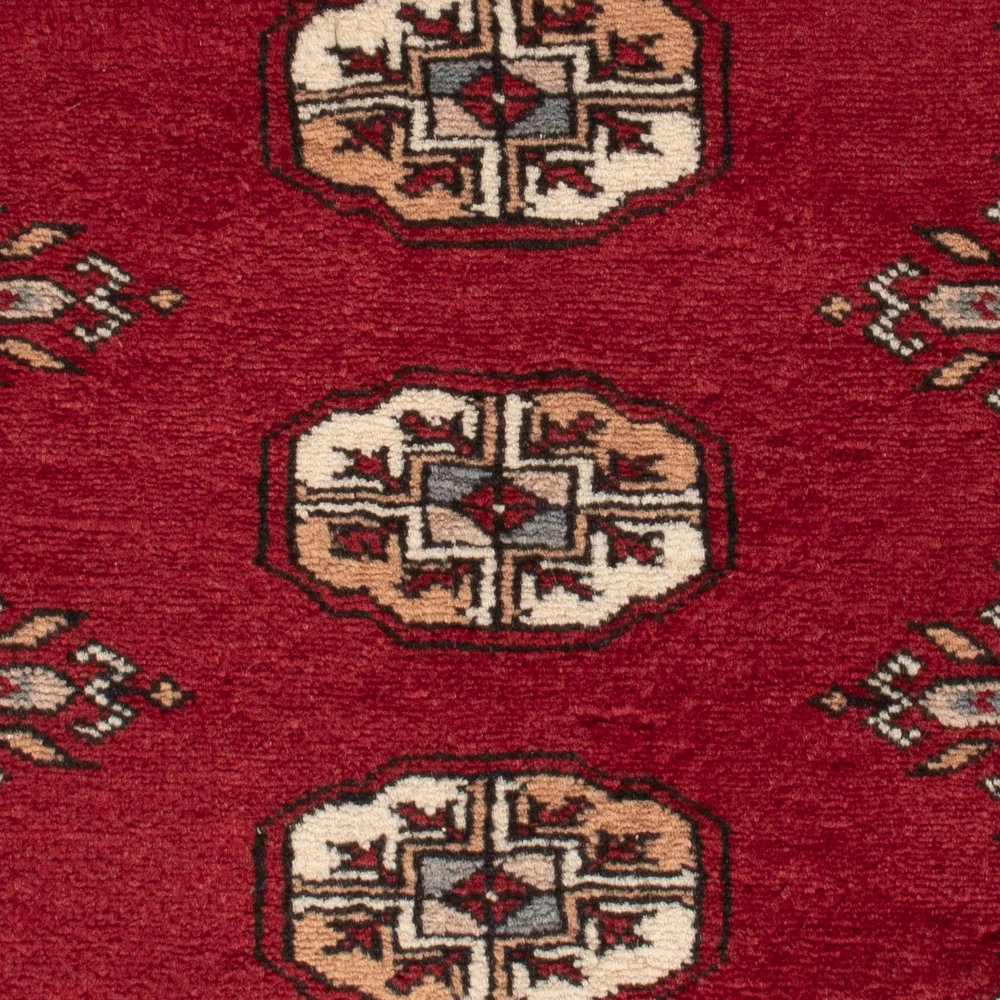 Pakistan teppe - 90 x 60 cm - rød