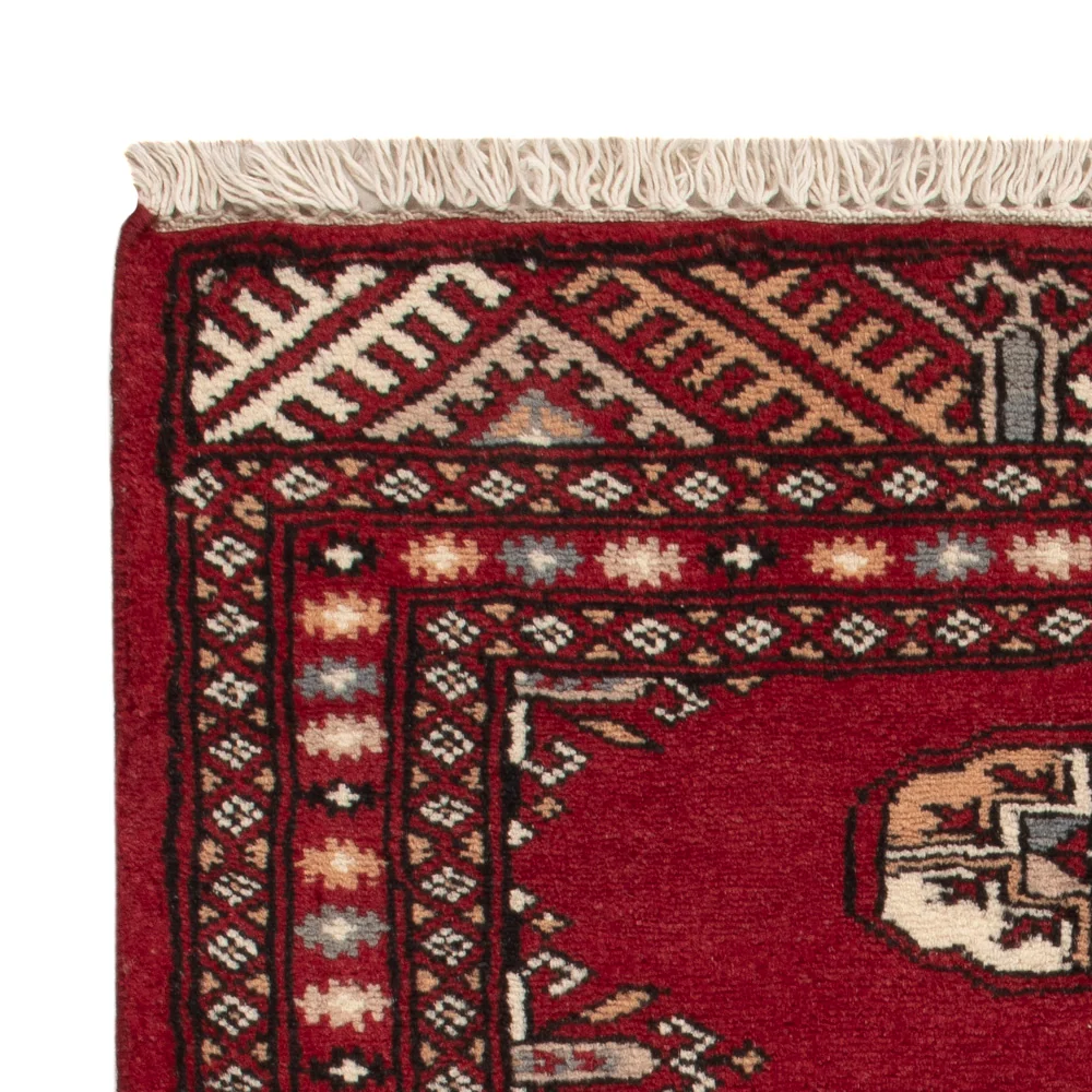 Pakistan teppe - 90 x 60 cm - rød
