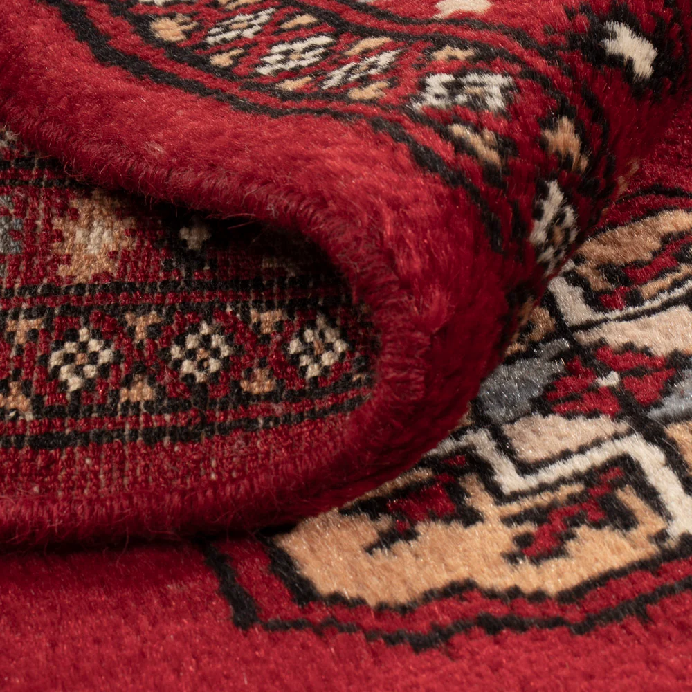 Pakistan teppe - 90 x 60 cm - rød