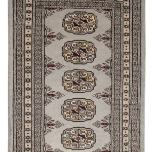 Pakistan teppe - 92 x 61 cm - grå