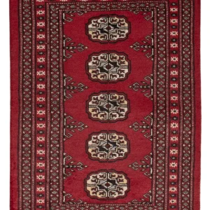 Pakistan teppe - 92 x 62 cm - rød
