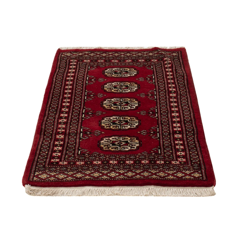 Pakistan teppe - 95 x 61 cm - rød