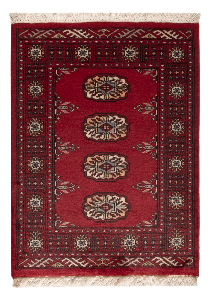 Pakistan teppe - 86 x 63 cm - rød