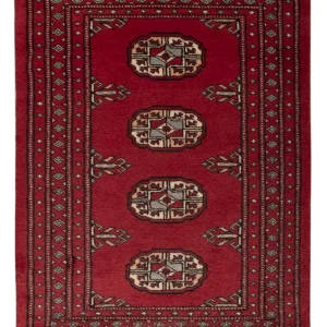 Pakistan teppe - 92 x 62 cm - rød