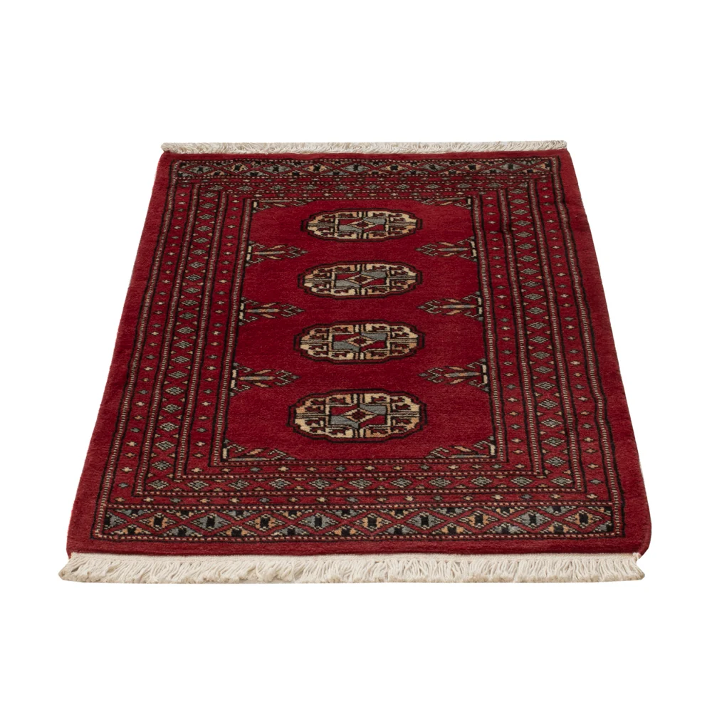 Pakistan teppe - 92 x 62 cm - rød