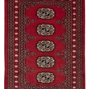 Pakistan teppe - 96 x 62 cm - rød