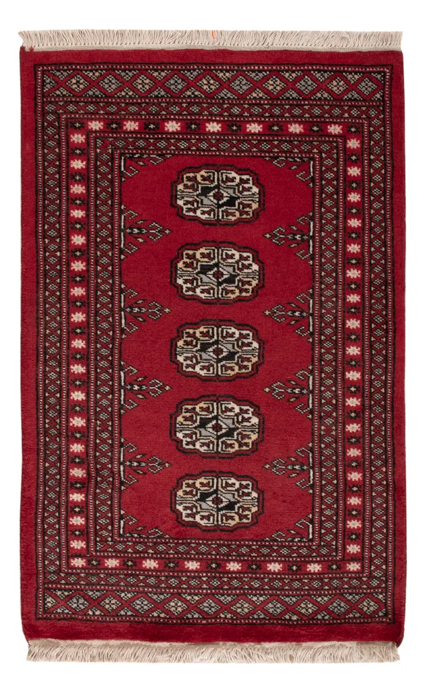 Pakistan teppe - 96 x 62 cm - rød