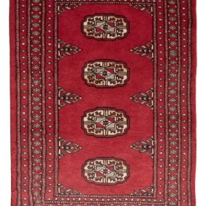 Pakistan teppe - 92 x 62 cm - rød