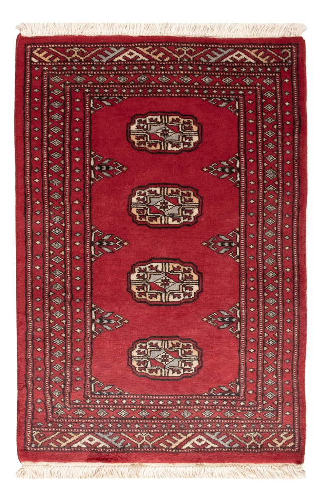 Pakistan teppe - 92 x 62 cm - rød