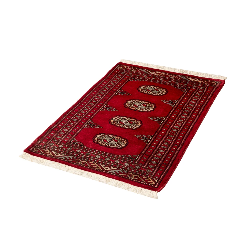 Pakistan teppe - 92 x 62 cm - rød
