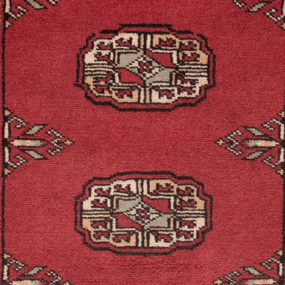 Pakistan teppe - 95 x 62 cm - rød