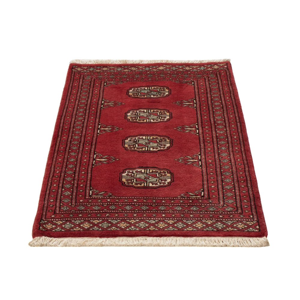 Pakistan teppe - 95 x 62 cm - rød