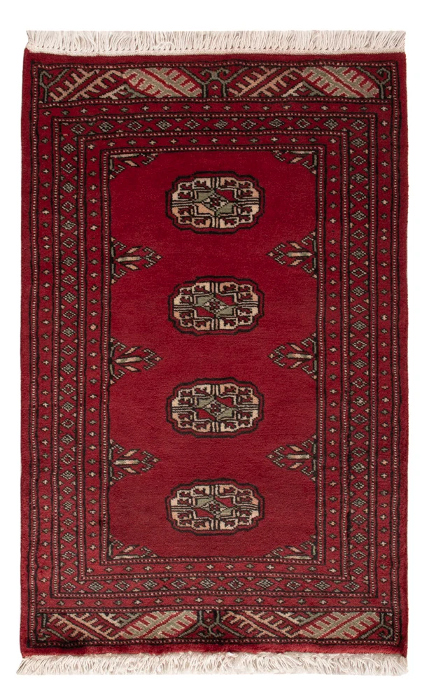 Pakistan teppe - 92 x 62 cm - rød