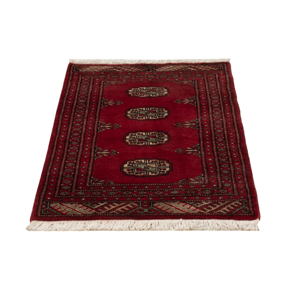Pakistan teppe - 92 x 62 cm - rød